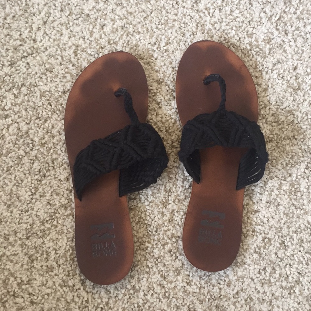 Billabong boho thong sandals